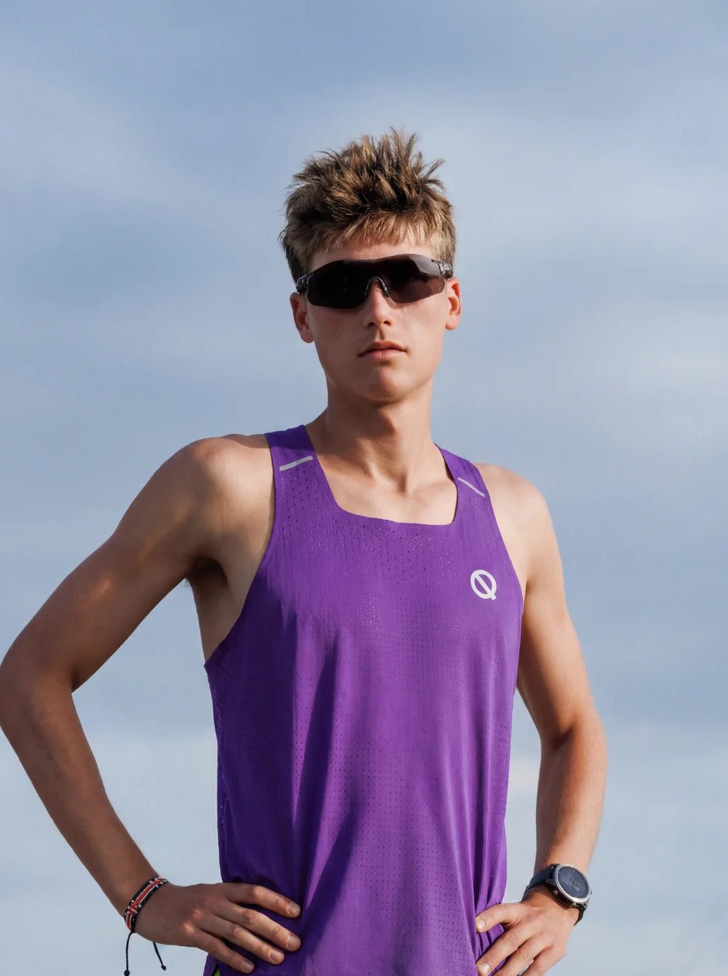 MasterWick Men's Race Singlet - QK Running