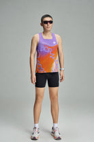 MasterWick Men's Race Singlet Golden Hour Edition - QK Running