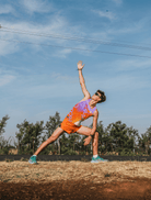MasterWick Men's Race Singlet Golden Hour Edition - QK Running