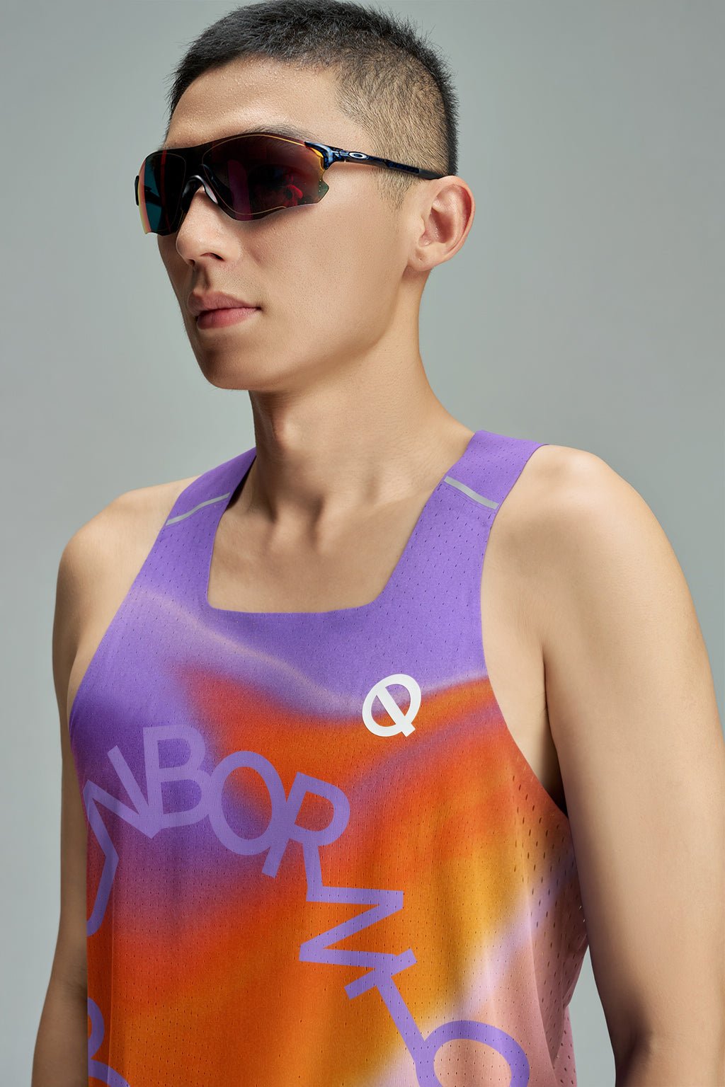 MasterWick Men's Race Singlet Golden Hour Edition - QK Running
