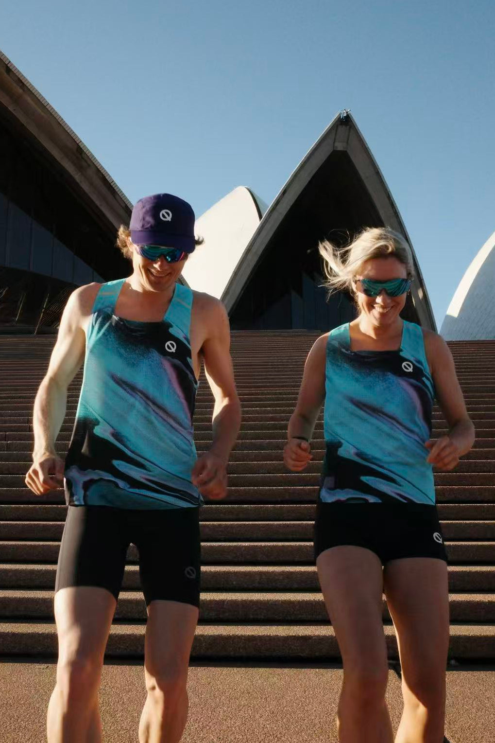 MasterWick Men's Race Singlet Sydney 2026 Limited Edition - Sydney Mirage - QK Running