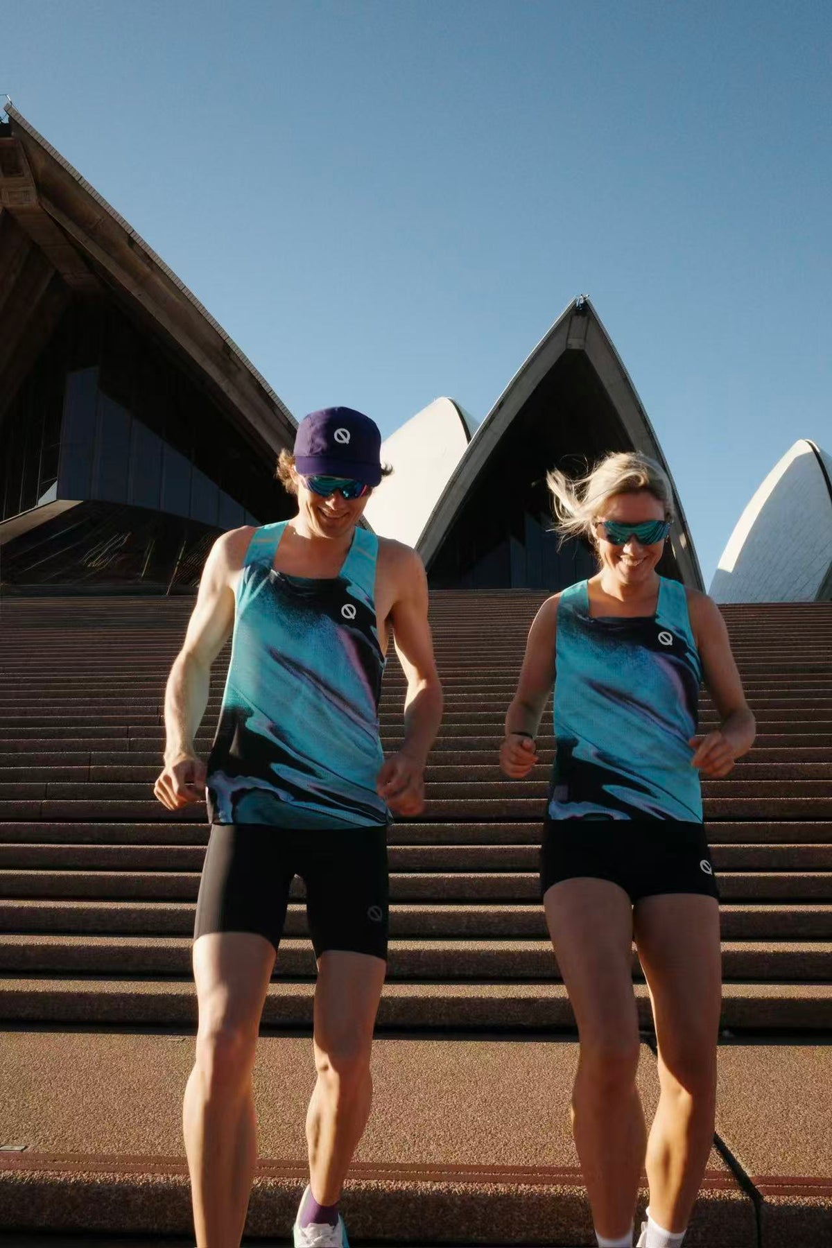 MasterWick Men's Race Singlet Sydney 2026 Limited Edition - Sydney Mirage - QK Running