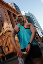 MasterWick Men's Race Singlet Sydney 2026 Limited Edition - Sydney Mirage - QK Running