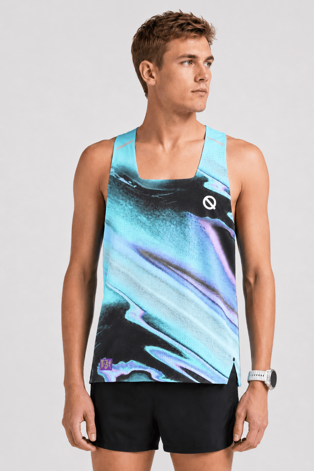 MasterWick Men's Race Singlet Sydney 2026 Limited Edition - Sydney Mirage - QK Running