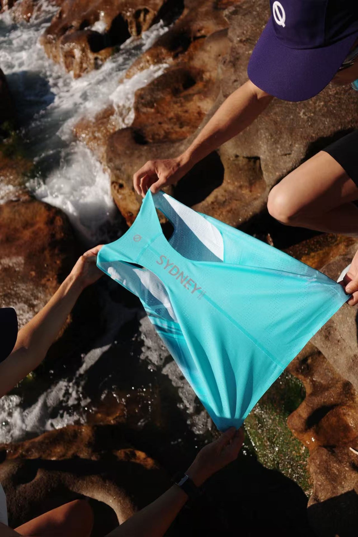 MasterWick Men's Race Singlet Sydney 2026 Limited Edition - Sydney Mirage - QK Running