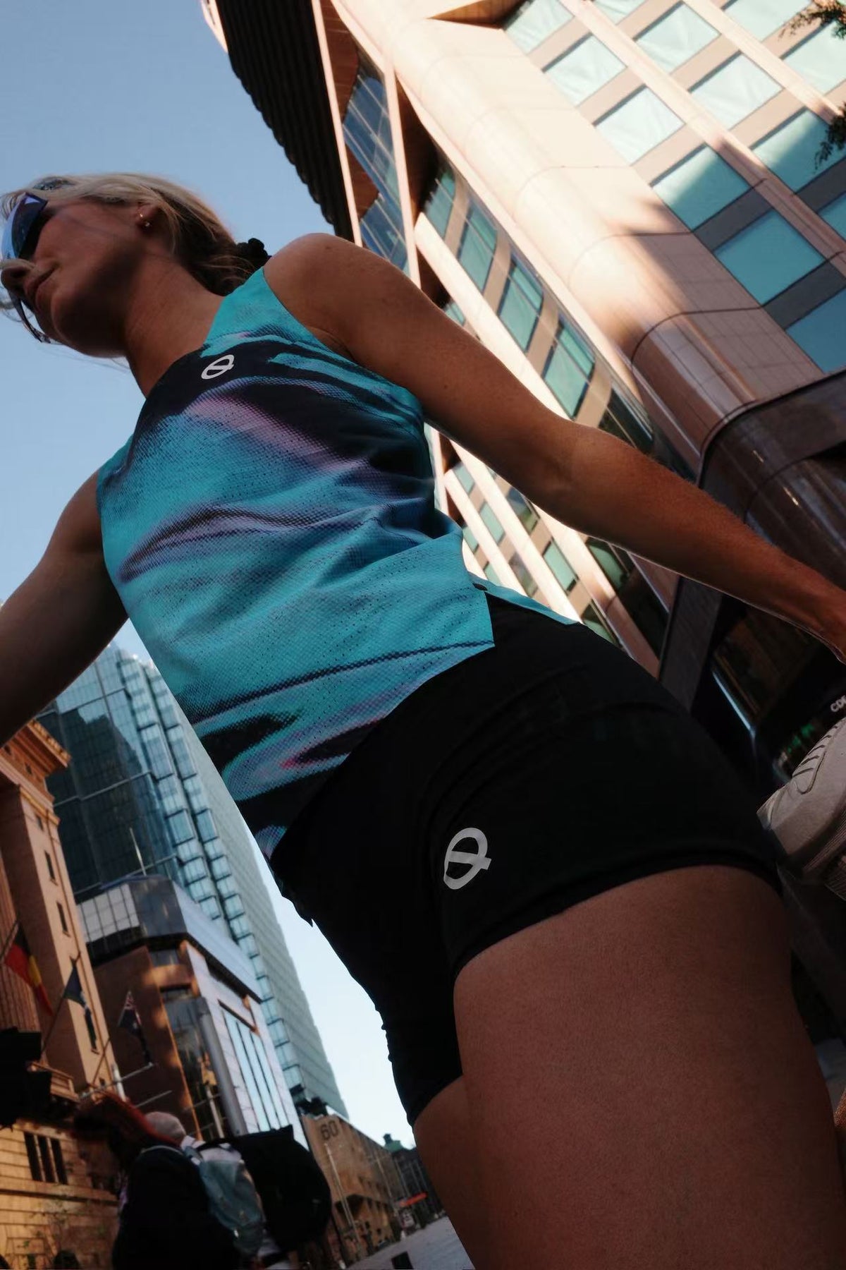 MasterWick Men's Race Singlet Sydney 2026 Limited Edition - Sydney Mirage - QK Running