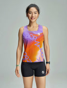 MasterWick Women's Race Singlet Golden Hour Edition - QK Running