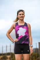 MasterWick Women‘s Race Singlet Sakura Sprint Edition - QK Running