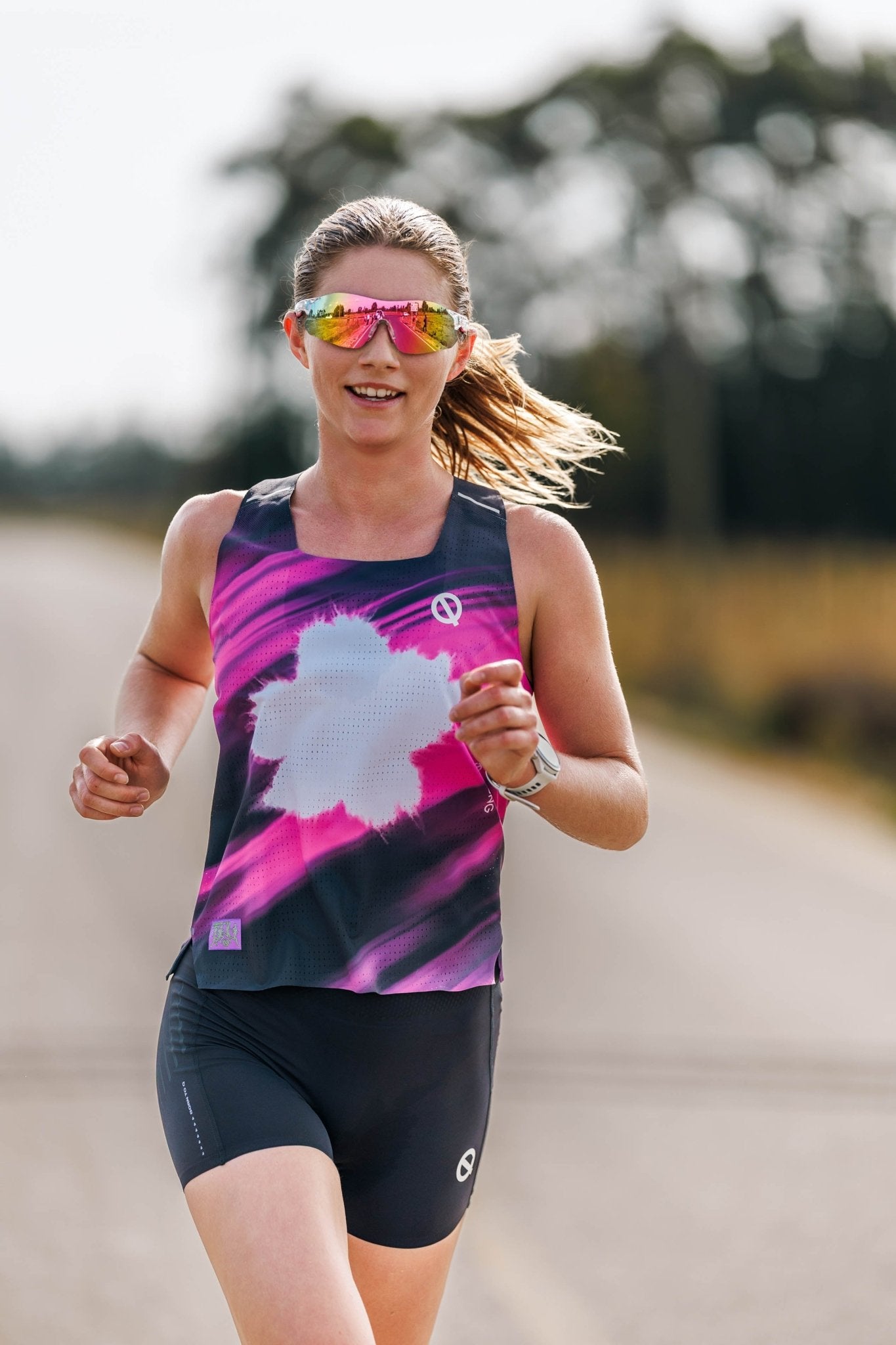 MasterWick Women‘s Race Singlet Sakura Sprint Edition - QK Running