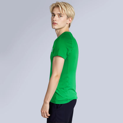 Men Air Mesh T-shirt green color