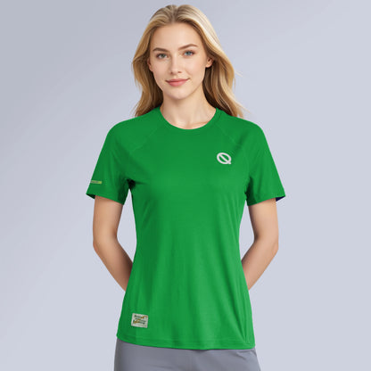 Women Air Mesh T-shirt green