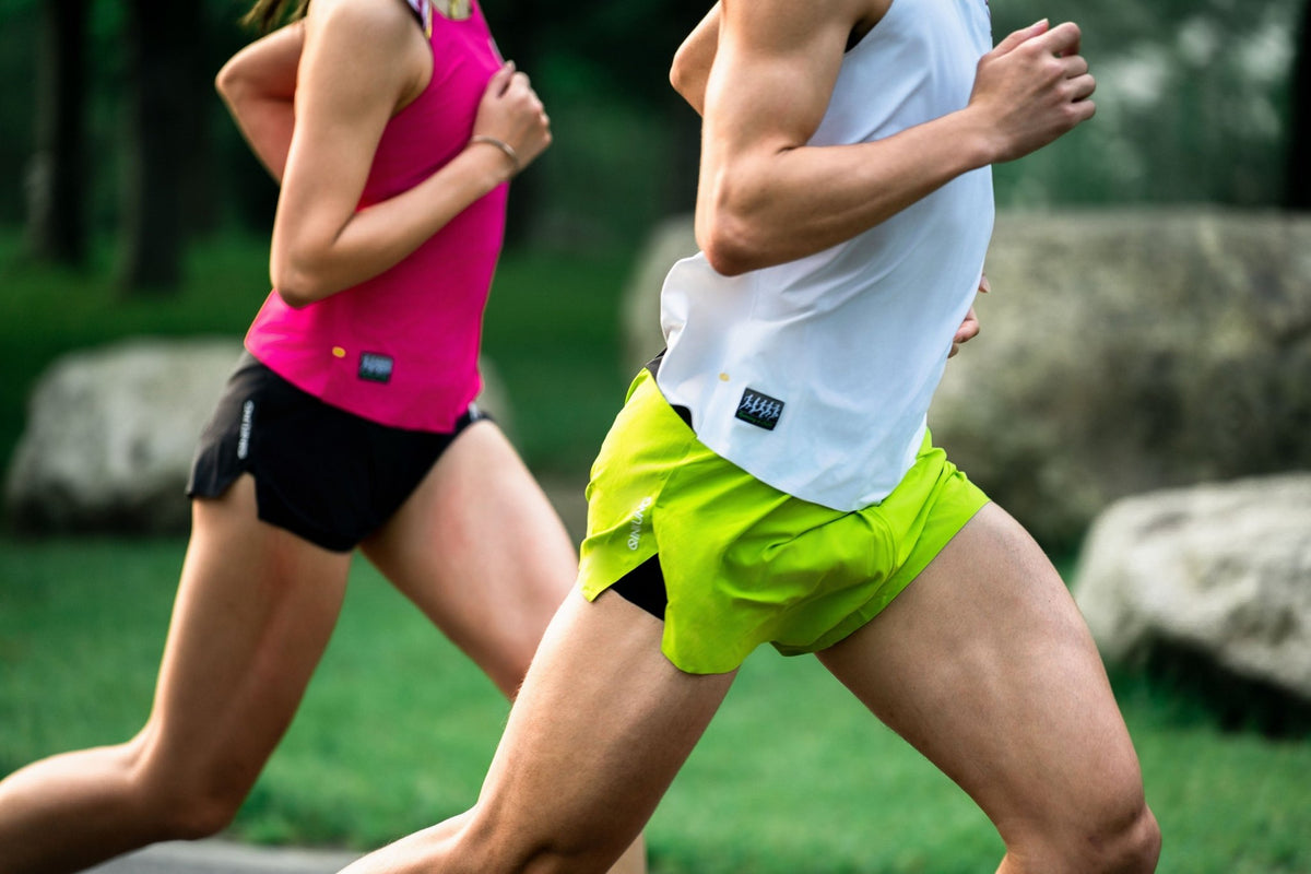 Phantom Men's Split Shorts 3" - QK Running