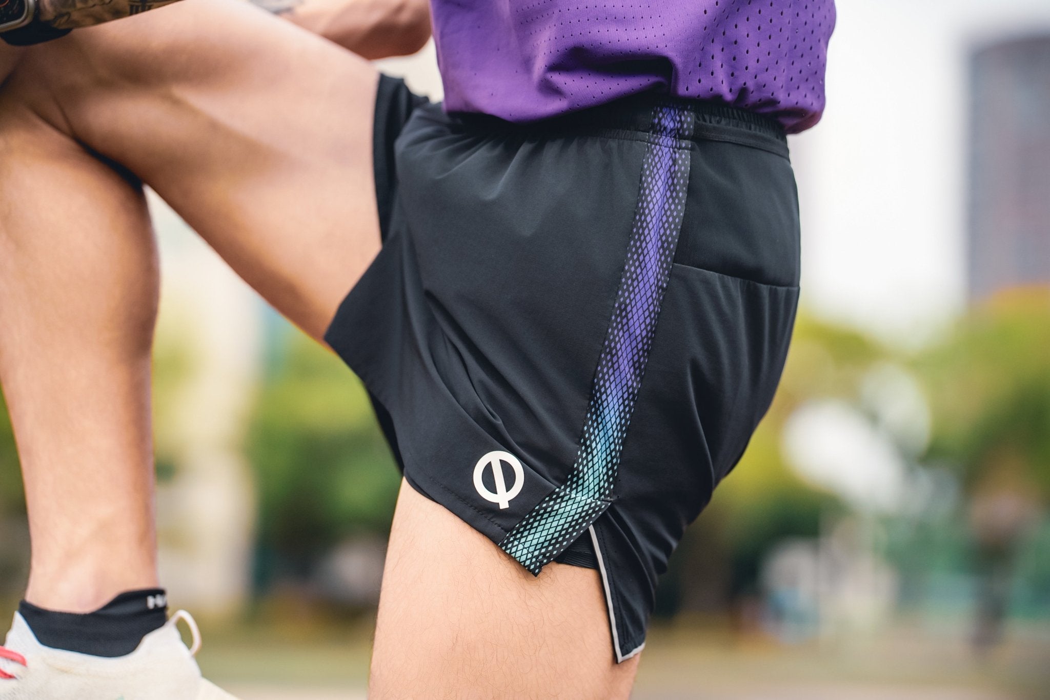 Phantom Men's Split Shorts 4" - QK Running