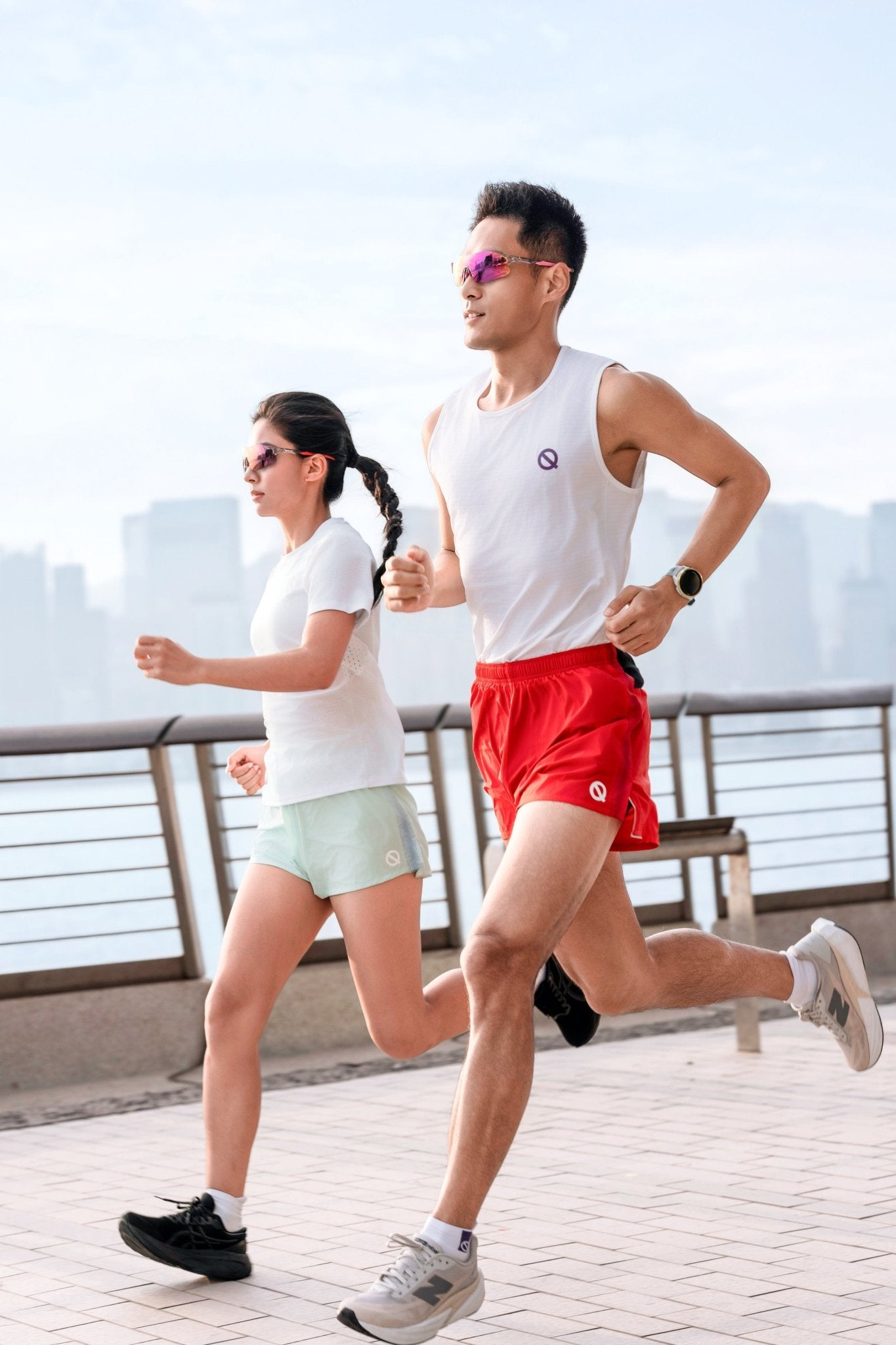 Phantom Men's Split Shorts 4" - QK Running