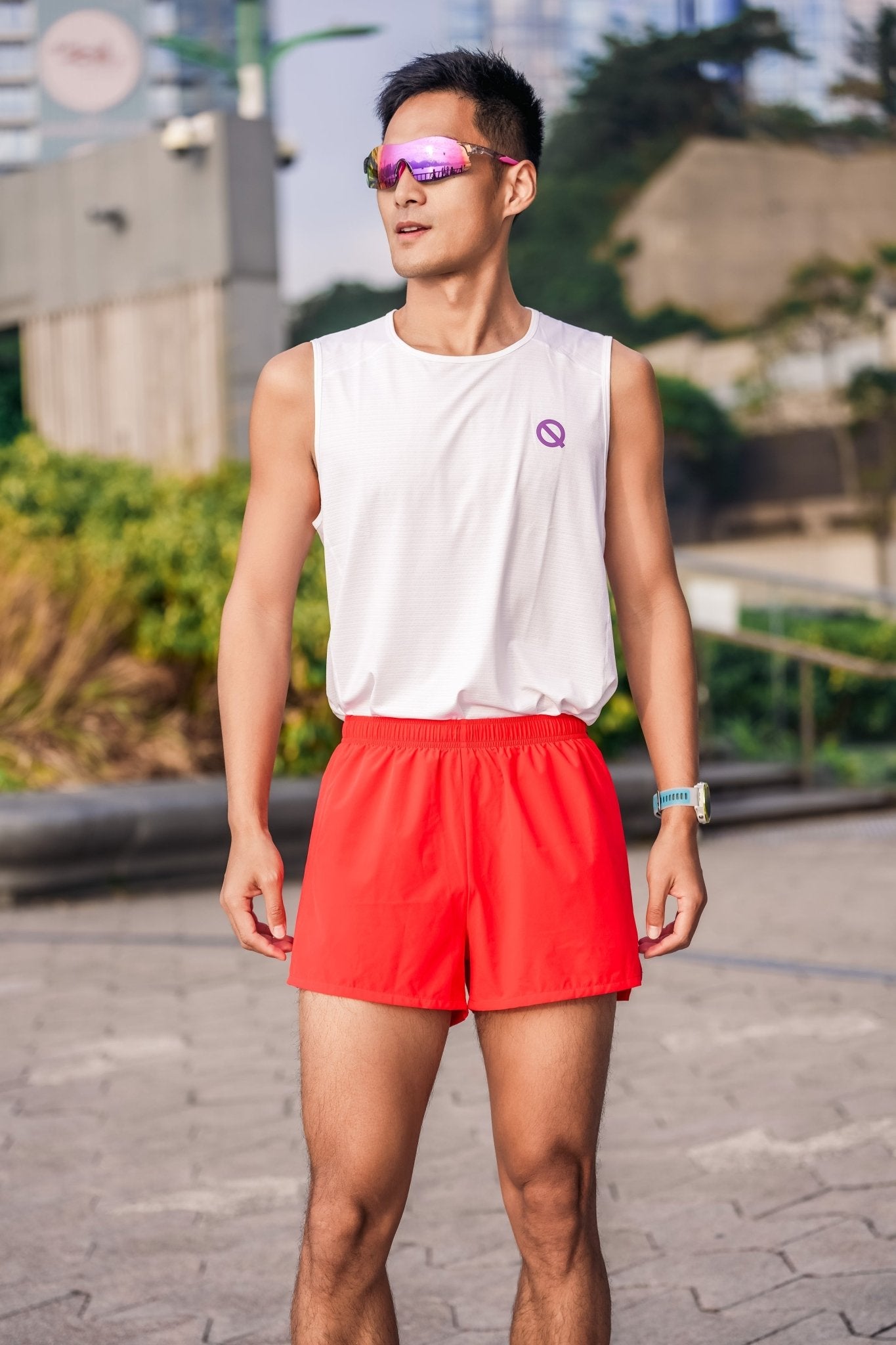 Phantom Men's Split Shorts 4" - QK Running