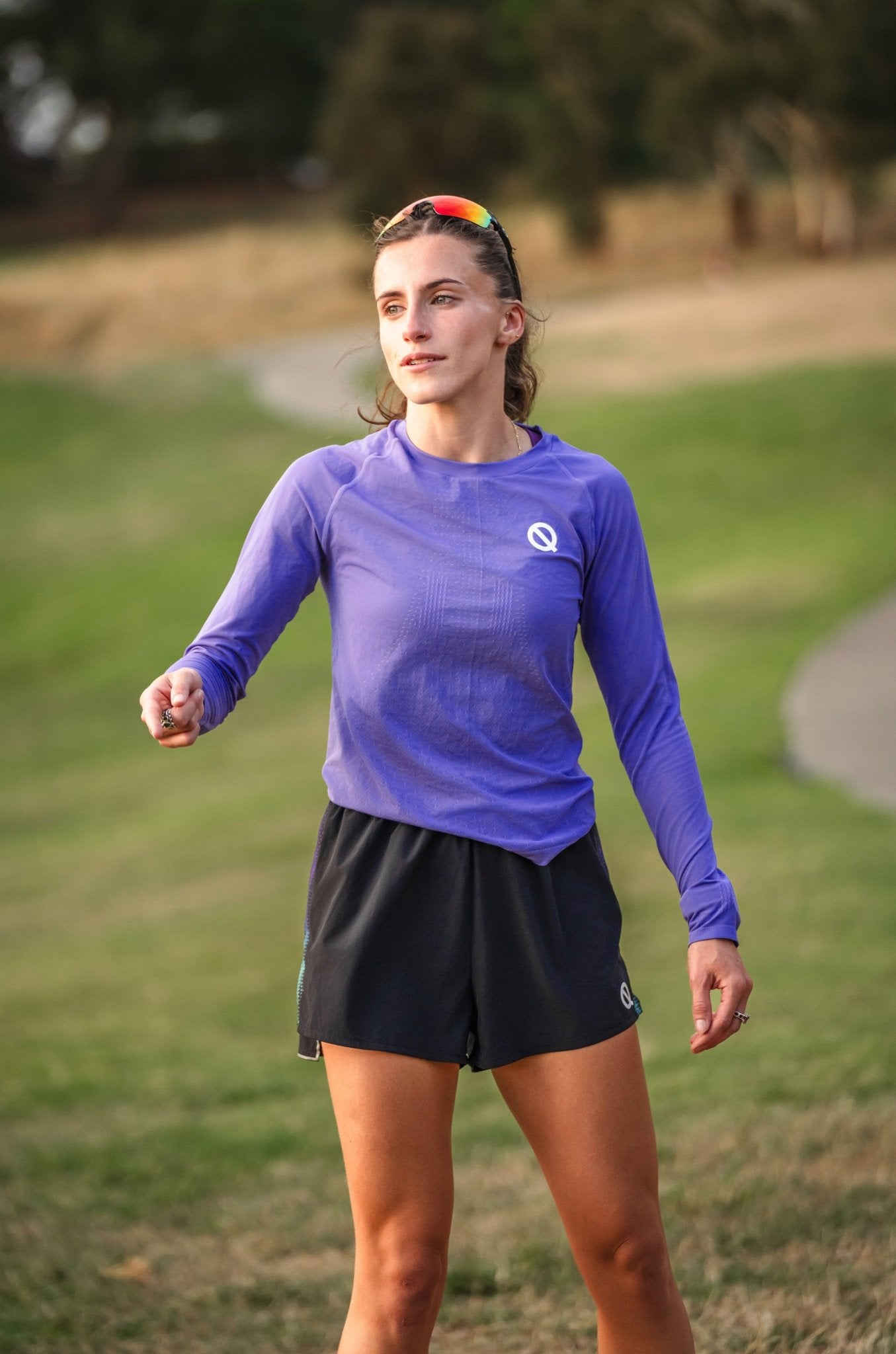 Phantom Women's Split Shorts 4" - QK Running