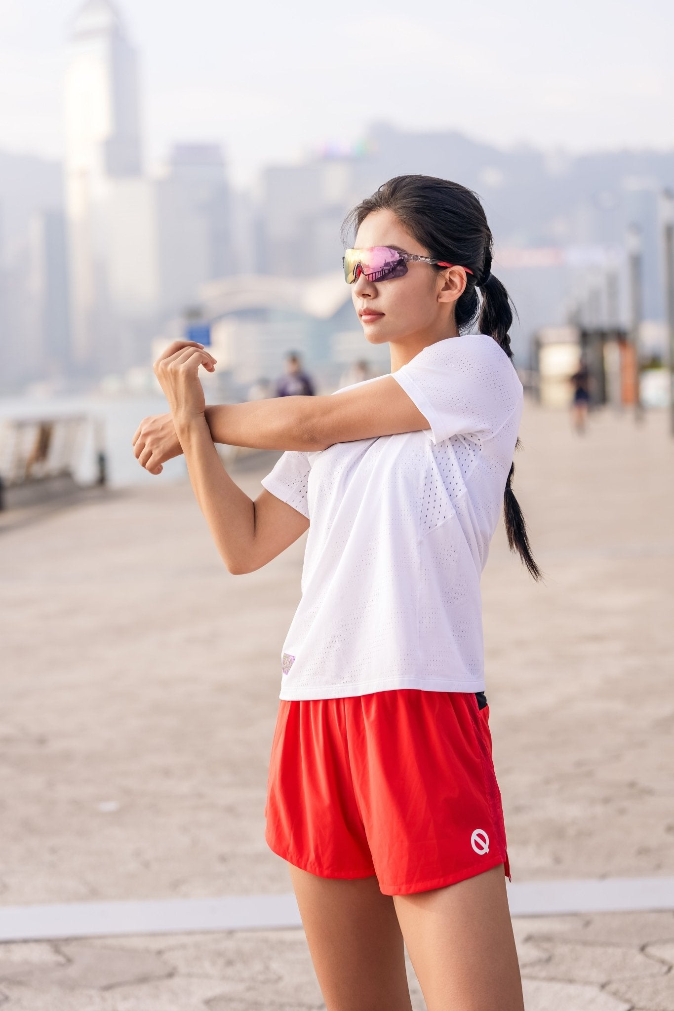 Phantom Women's Split Shorts 4" - QK Running