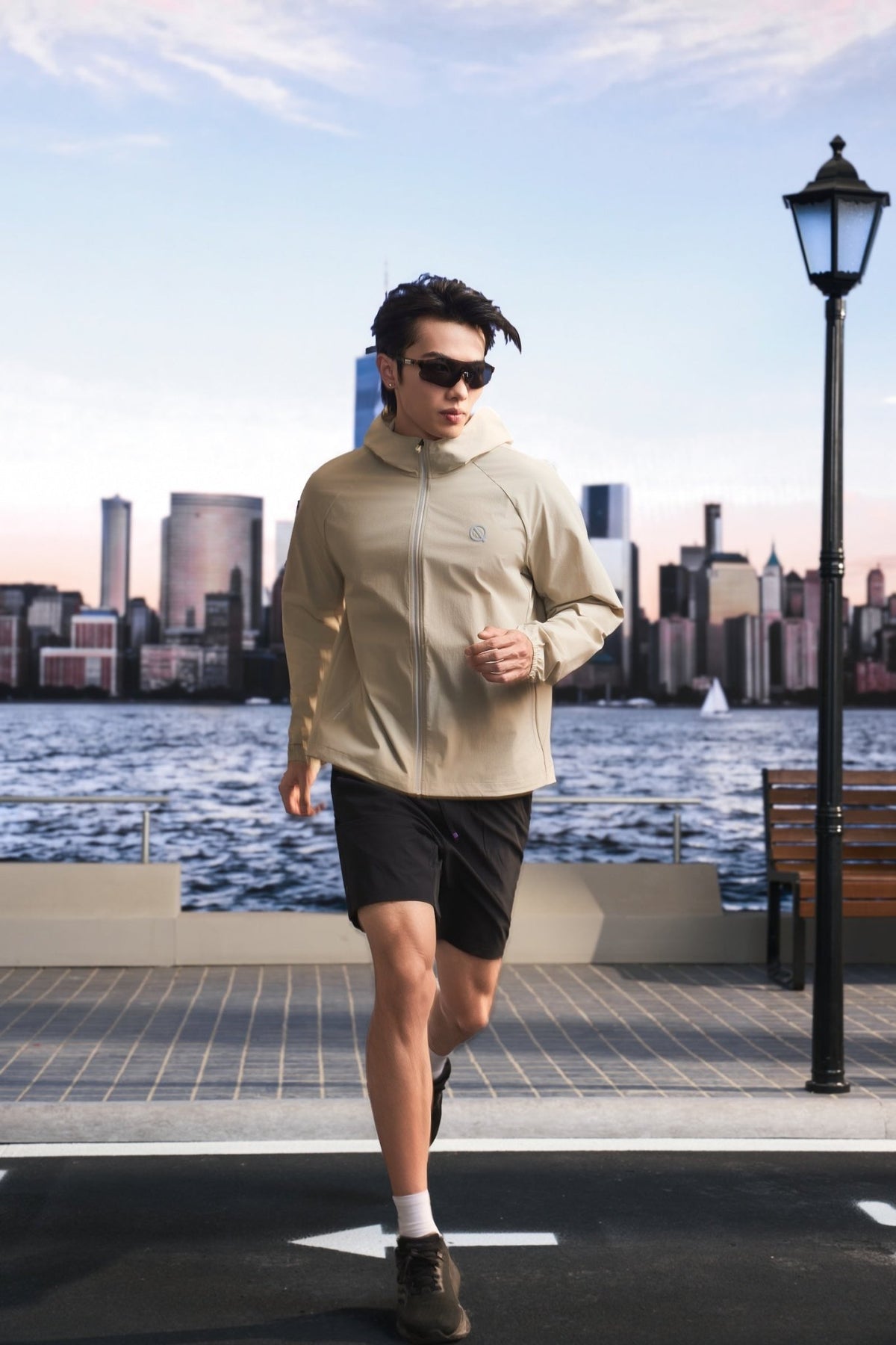 Windstep Men's Hooded Running Jacket - QK Running