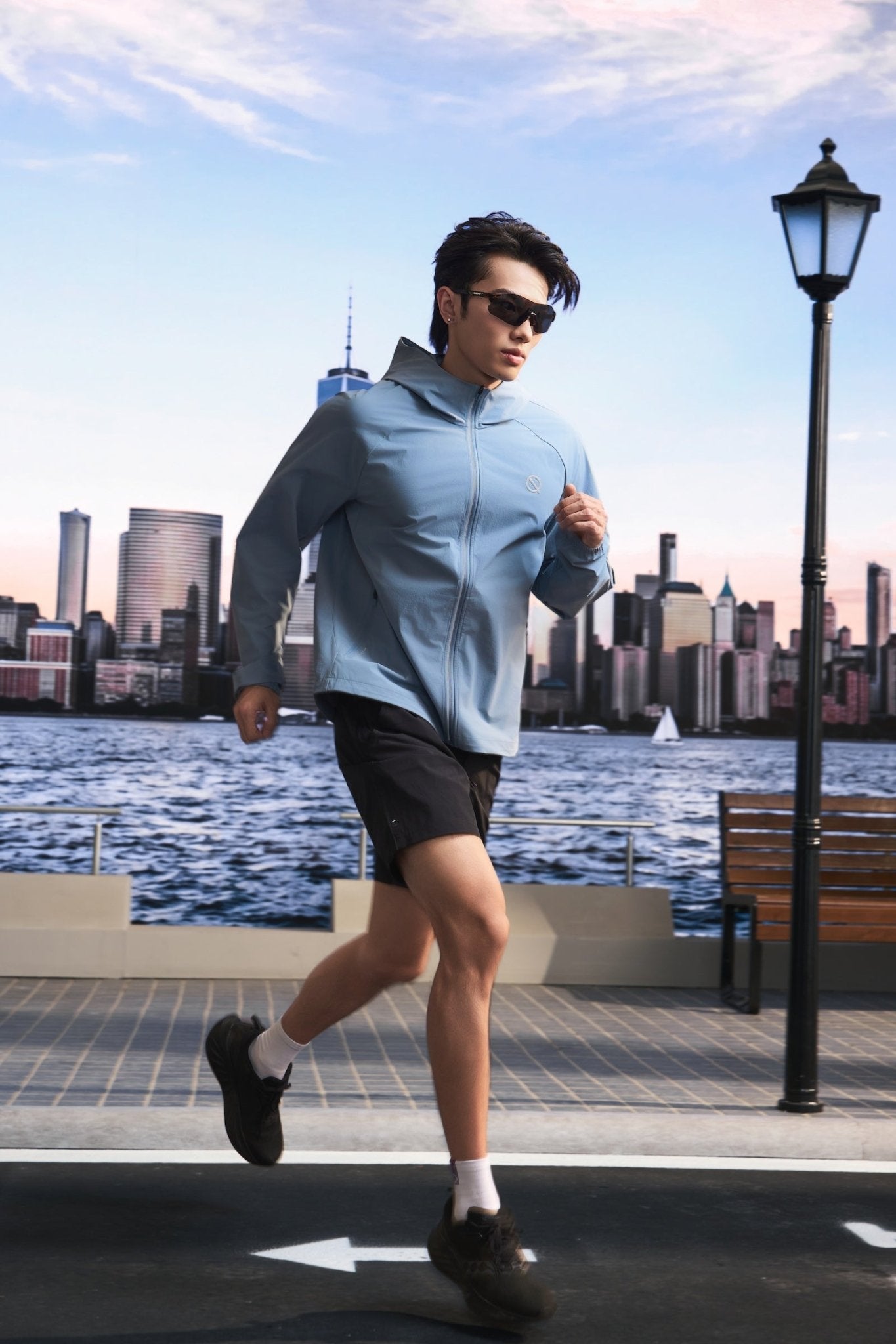 Windstep Men's Hooded Running Jacket - QK Running