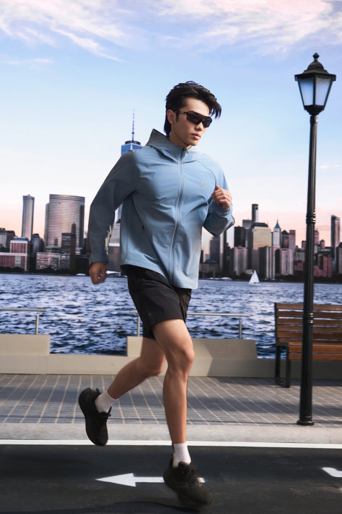 Windstep Men's Hooded Running Jacket - QK Running
