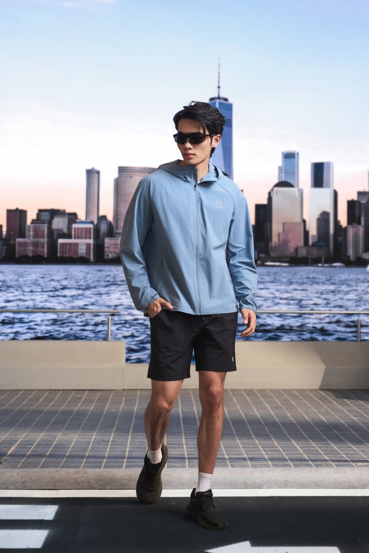 Windstep Men's Hooded Running Jacket - QK Running