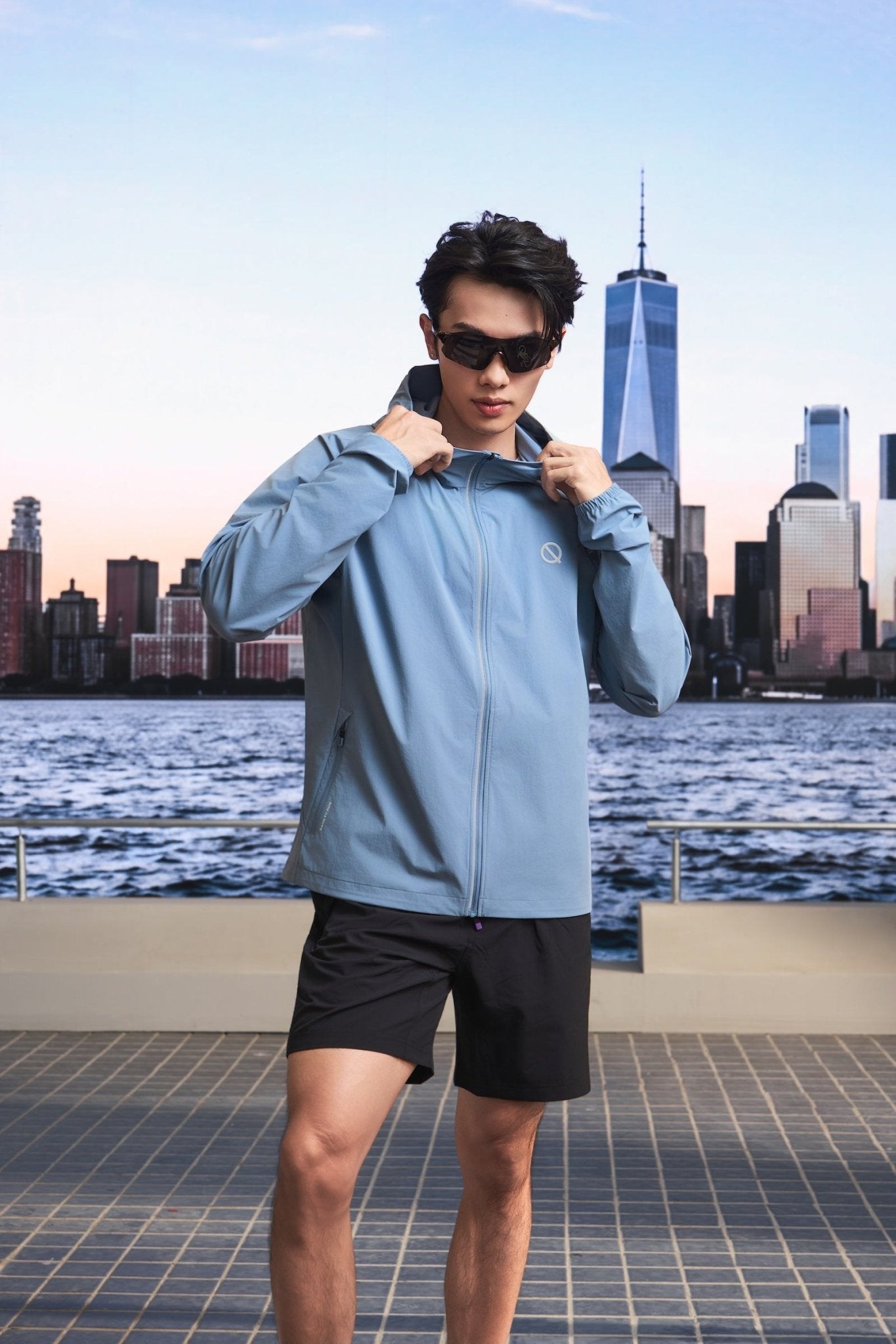 Windstep Men's Hooded Running Jacket - QK Running