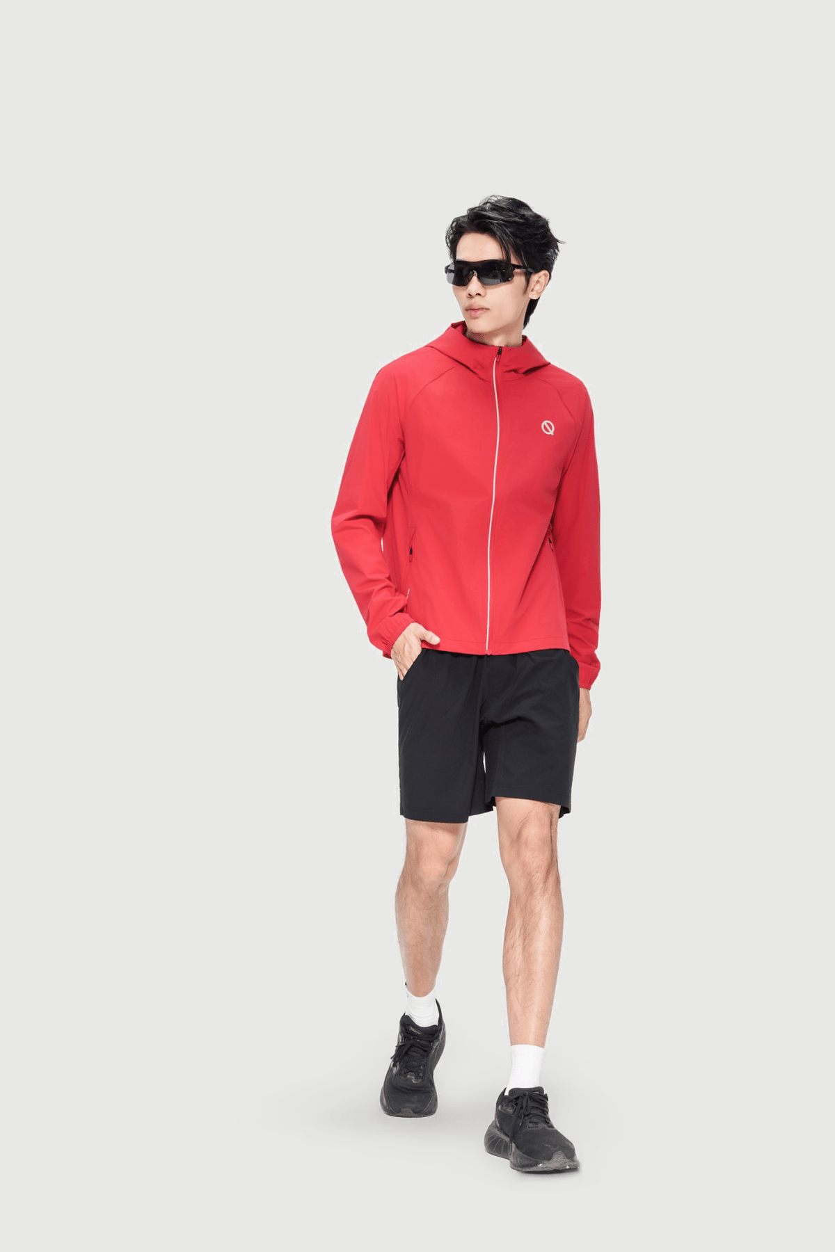 Windstep Men's Hooded Running Jacket - QK Running
