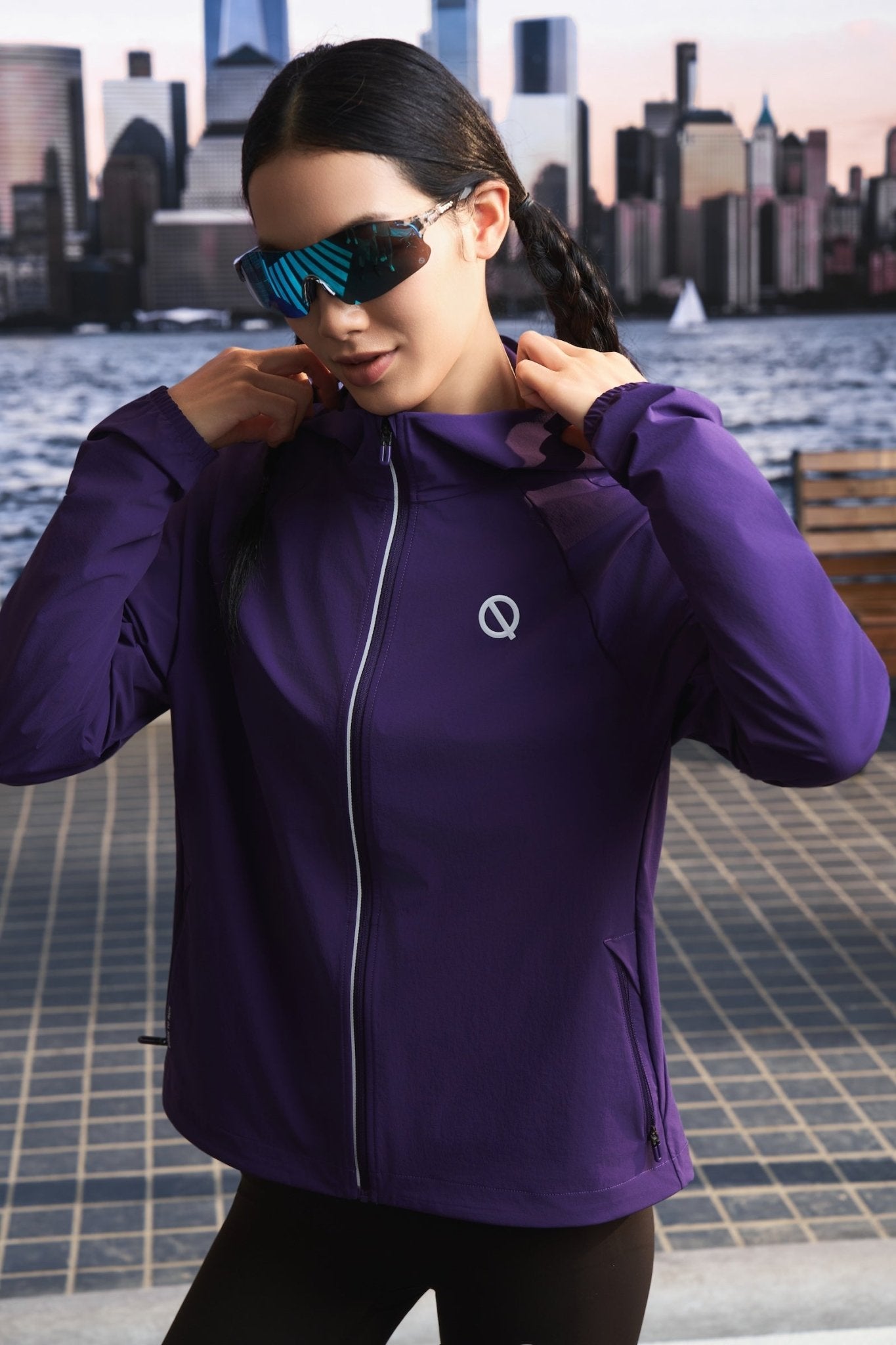 Windstep Women's Hooded Running Jacket - QK Running