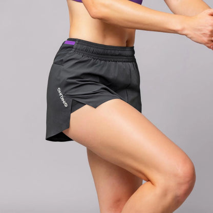 Womens Phantom Split shorts in  black color